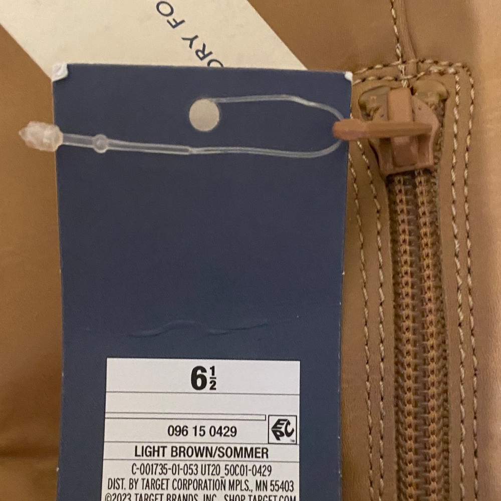 Universal Thread Tan Over the Knee Boots - Picture 4 of 5